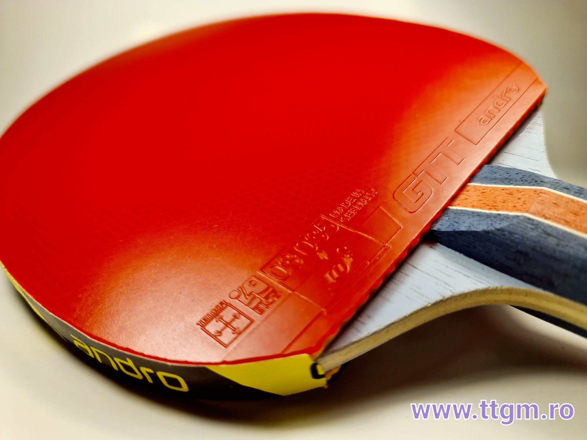 Paleta profesionala tenis de masa (ping pong) andro bl7/andro gtt45