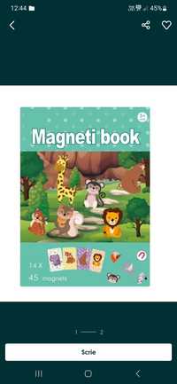 Magneti book carte magnetica jucarii copii