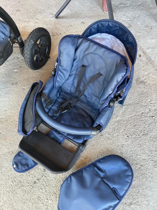 Carucior Tutek 3 in 1 din piele , calitatea I