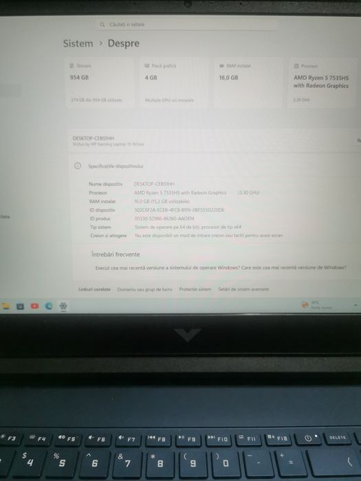 Laptop Victus Gaming