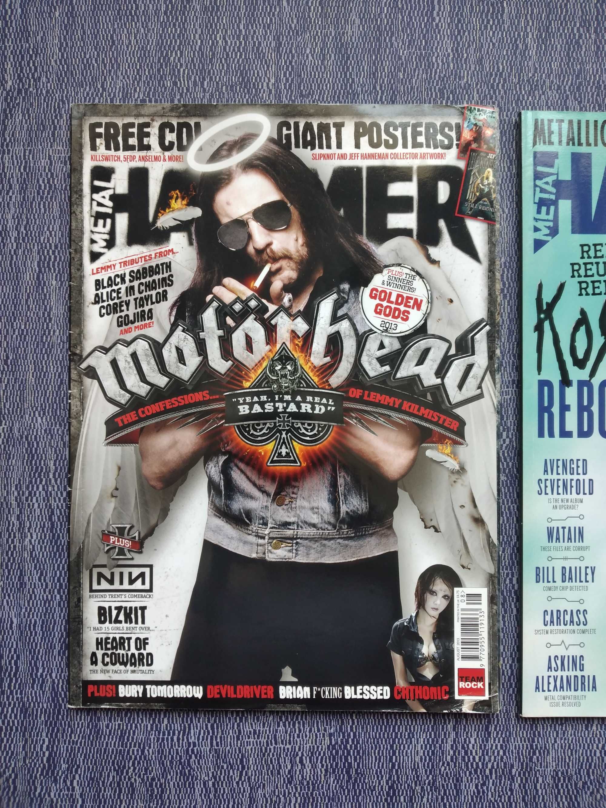 Метал Рок Списания на Английски Език Metal Hammer Magazines Metallica