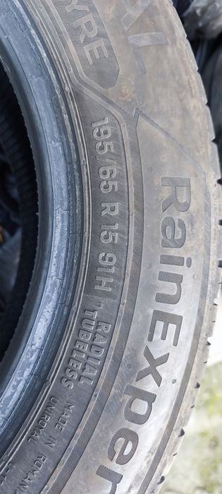 Гуми голф 4 кг като нови 15 цола на 1г