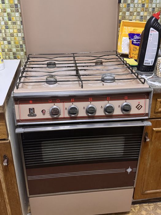 Газовая  плита советская