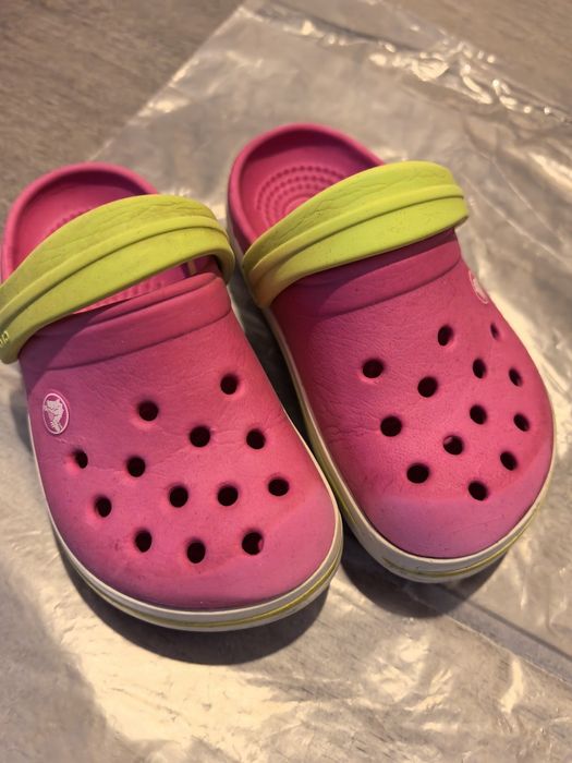 Crocs fete stare bună, măsura C7 (23-24)