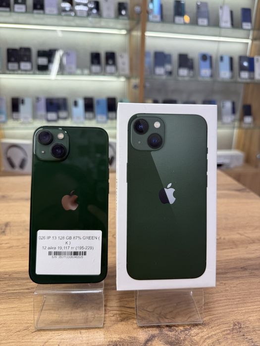 Iphone 13 128 Gb 87% Green С Гарантией!!!