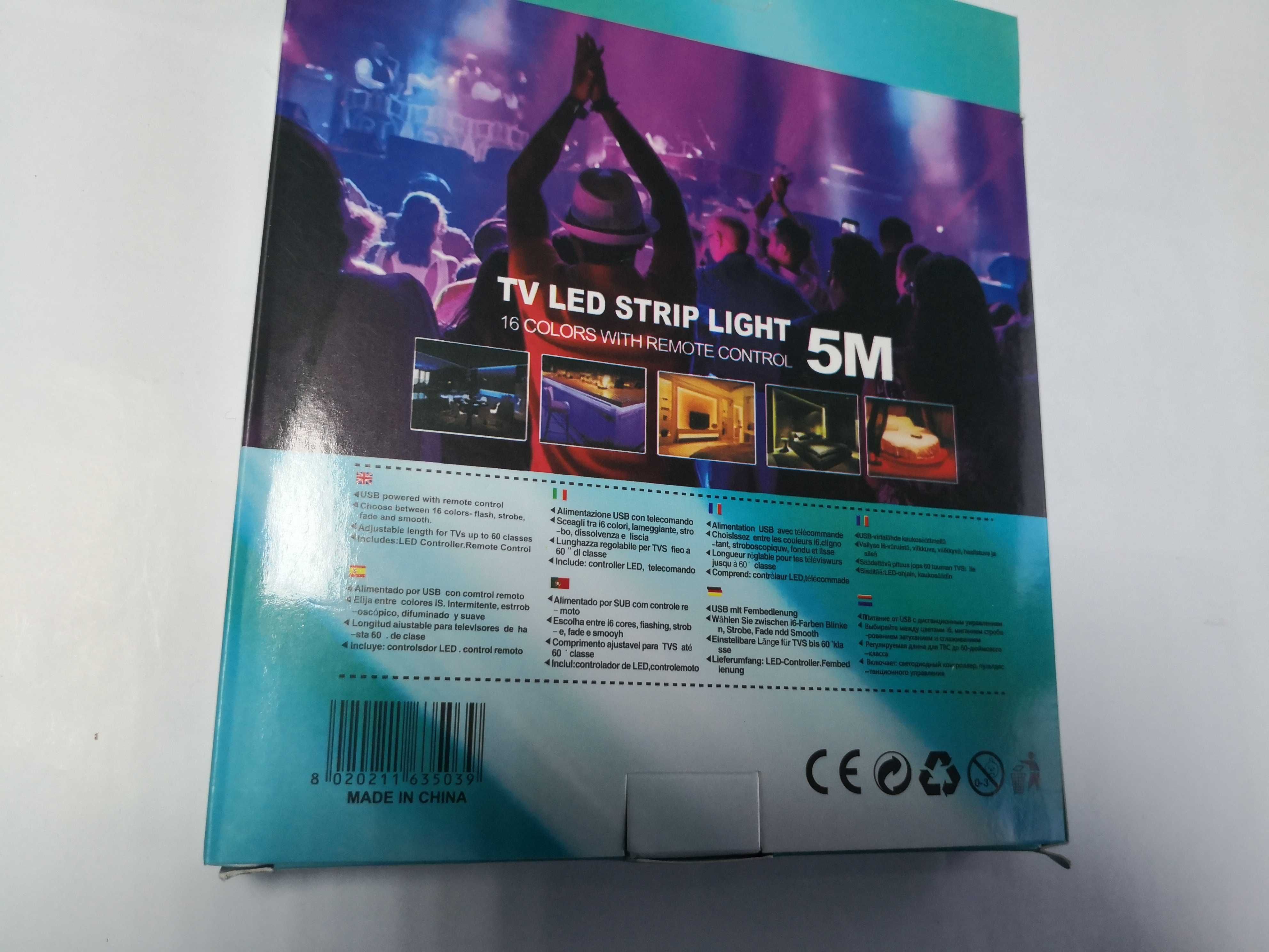 Kit banda led 5 m cu telecomanda