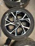 Jante originale cu senzor Toyota CHR cu anvelope 225×50 R18 Michelin