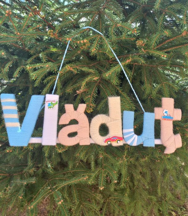 Nume decorative handmade