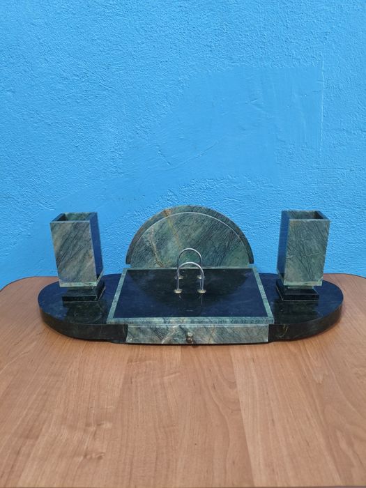 Письменный набор из камня времён СССР