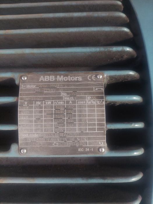 200kW електромотор ABB