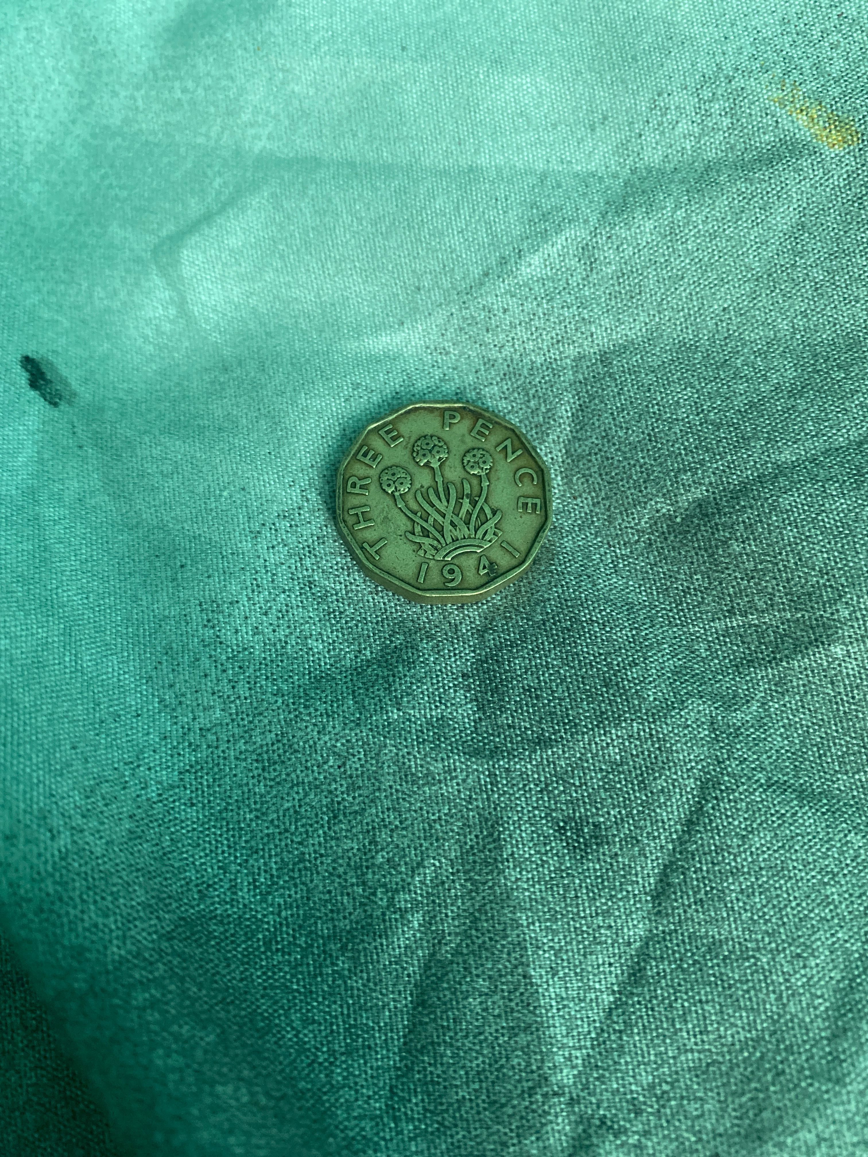Монети - Великобритания - 3 пенса | 1941г. и 1943г.