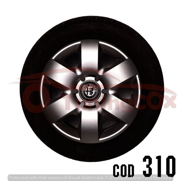 capace roti alfa romeo r15  la set de 4 buc ,capace janata aliaj