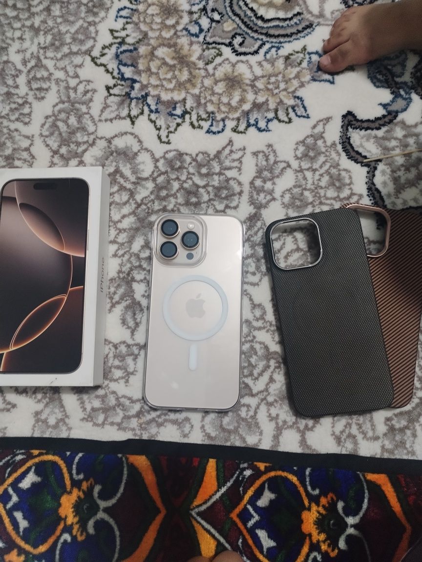 Iphone 16 pro max 256 x/a ёмкость 100%, iwatch 9