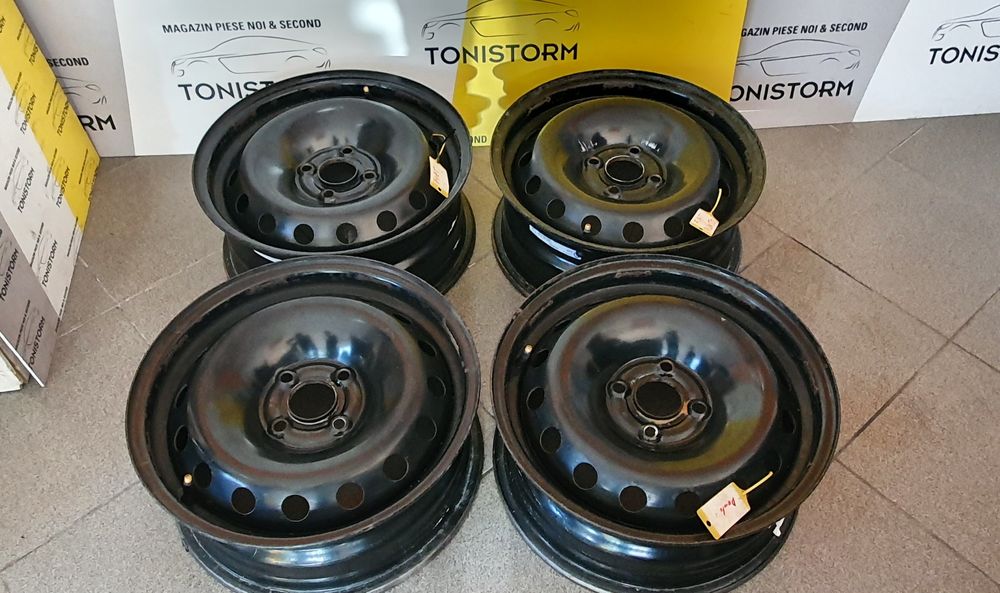 Jante Fiat Punto, Fiat 500, 4x98 R15, 6xJ15 ET 43
