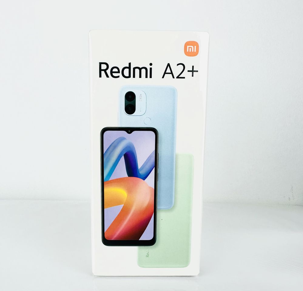 НОВ! Xiaomi Redmi A2+ 64GB 3RAM Black 2г. Гаранция!