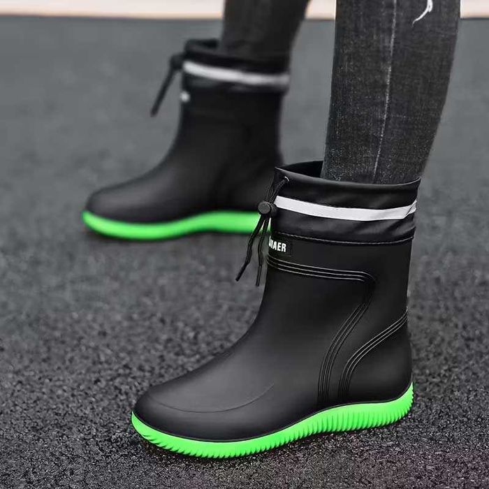 Унисекс водоустойчиви леки PVC дъждобранни ботуши