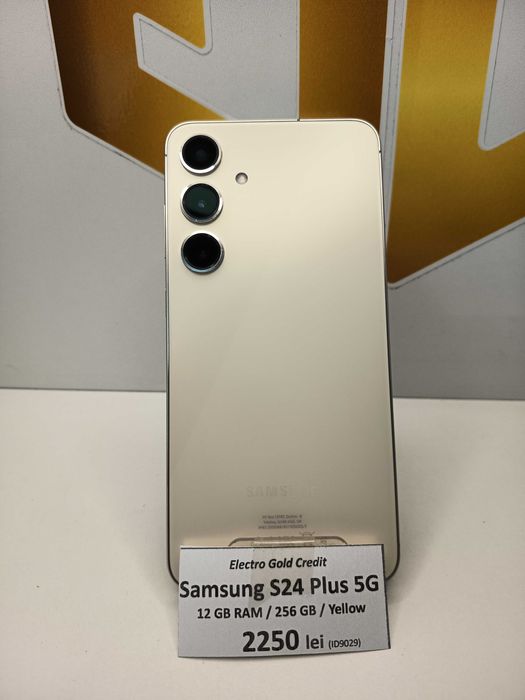 Samsung S24 Plus 5G 12GB RAM/256GB/Yellow/Stare:Foarte buna! ID9029