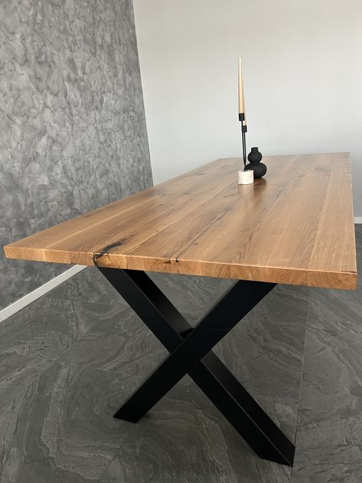 Vând masa lemn masiv stejar