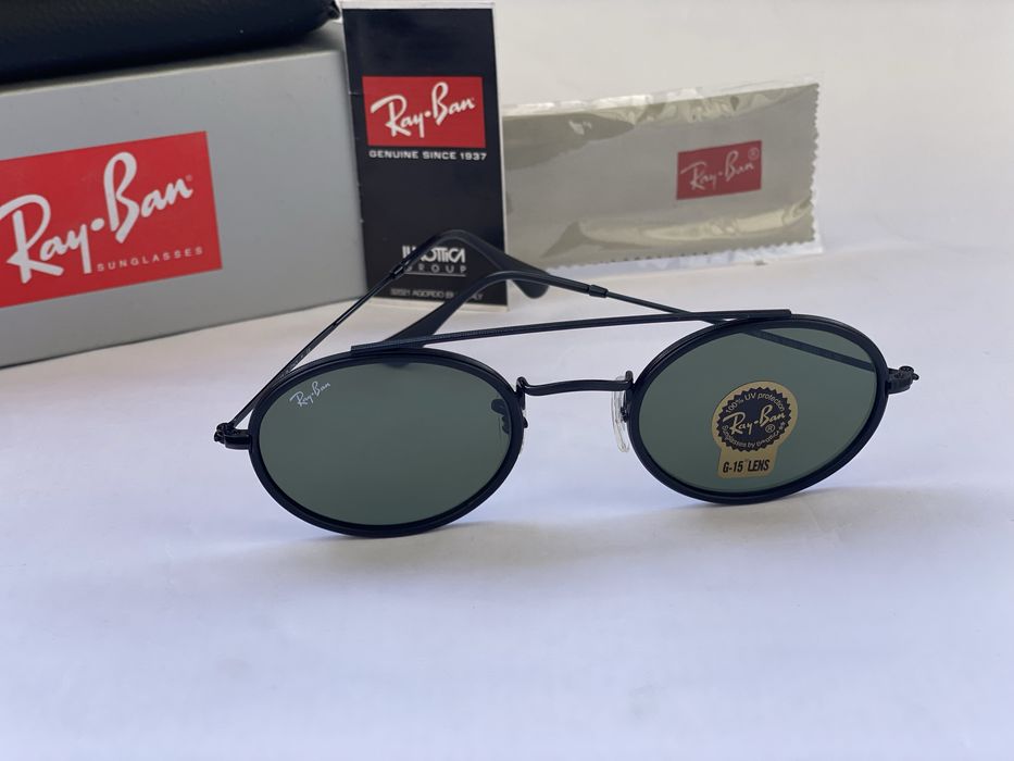 Ochelari de soare RAY BAN 3847 Round Double Bridge Noi