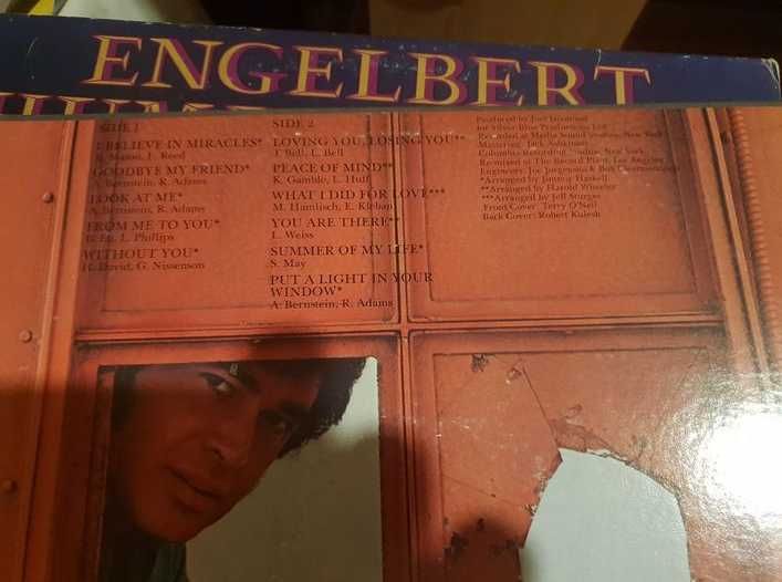 Vinil disc placa Engelbert Humperdinck editie rara Americana