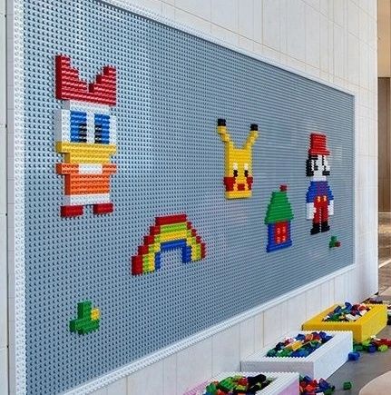 Лего стена, Пластины Лего, Строительные Блоки Лего Lego конструкторы
