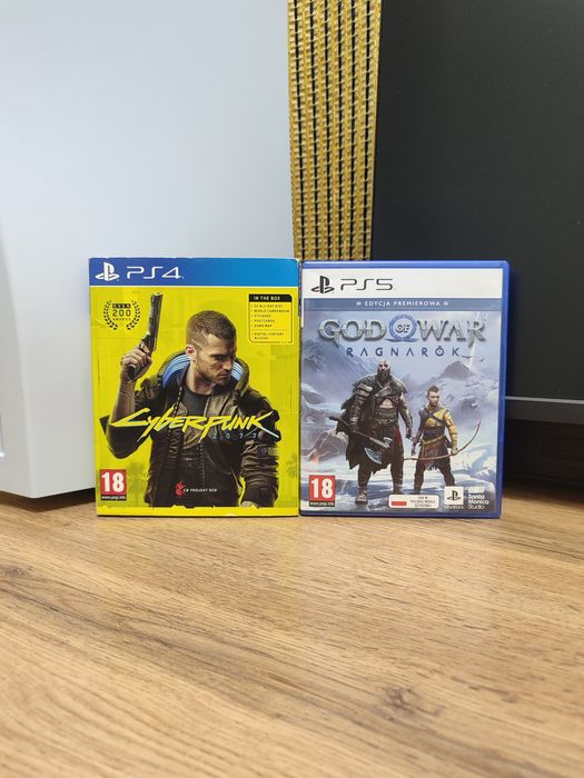 Продам God of war Ragnarok и Cyberpunk на PS4 и PS5