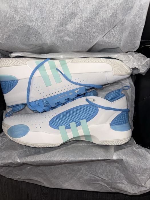 Баскетболни обувки Adidas D.O.N. # 5 "Crystal White" - размер 48 2/3