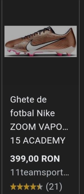 Nike vapor 15 academy marime 43