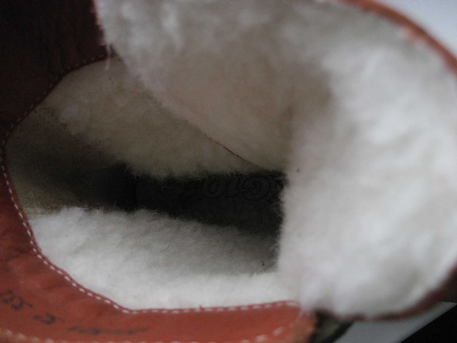 Топли боти , натурална кожа