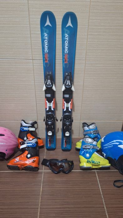 Schiuri 90cm atomic- clapari ski-Set