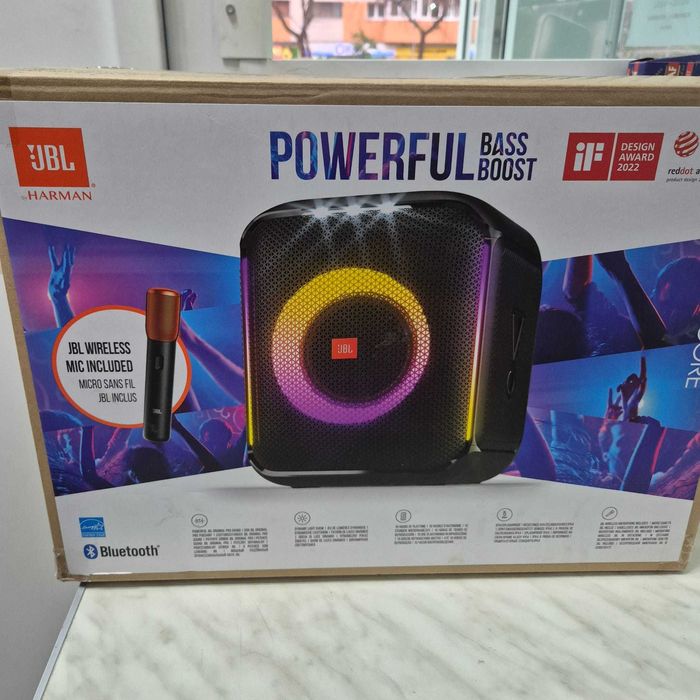 Boxa JBL Partybox Encore Bluetooth, Microfon wireless, 100W Zeus 33915