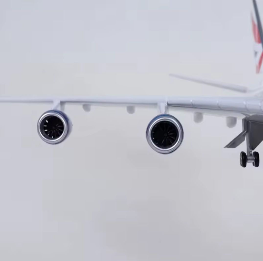 47 CM!!! Macheta business de avion Boeing 747 British Airways