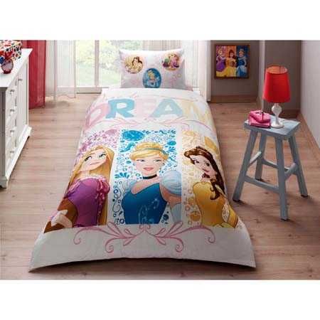 Lenjerie de pat copii bumbac TAC Disney – Princess DREAM