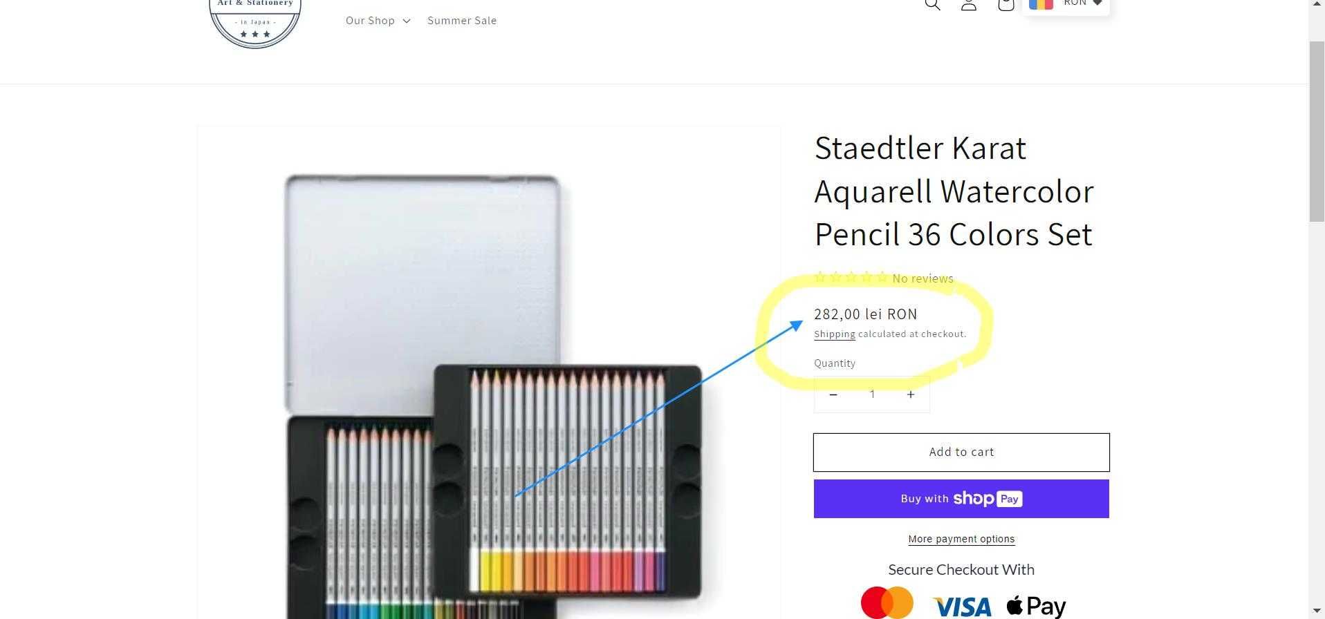 Creioane acuarela STAEDTLER Karat Aquarell,36 culori/set(Super Ofertă)