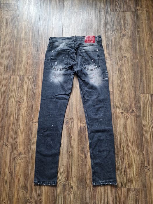 Страхотни мъжки слим дънки DSQUARED2 размер 48 / М