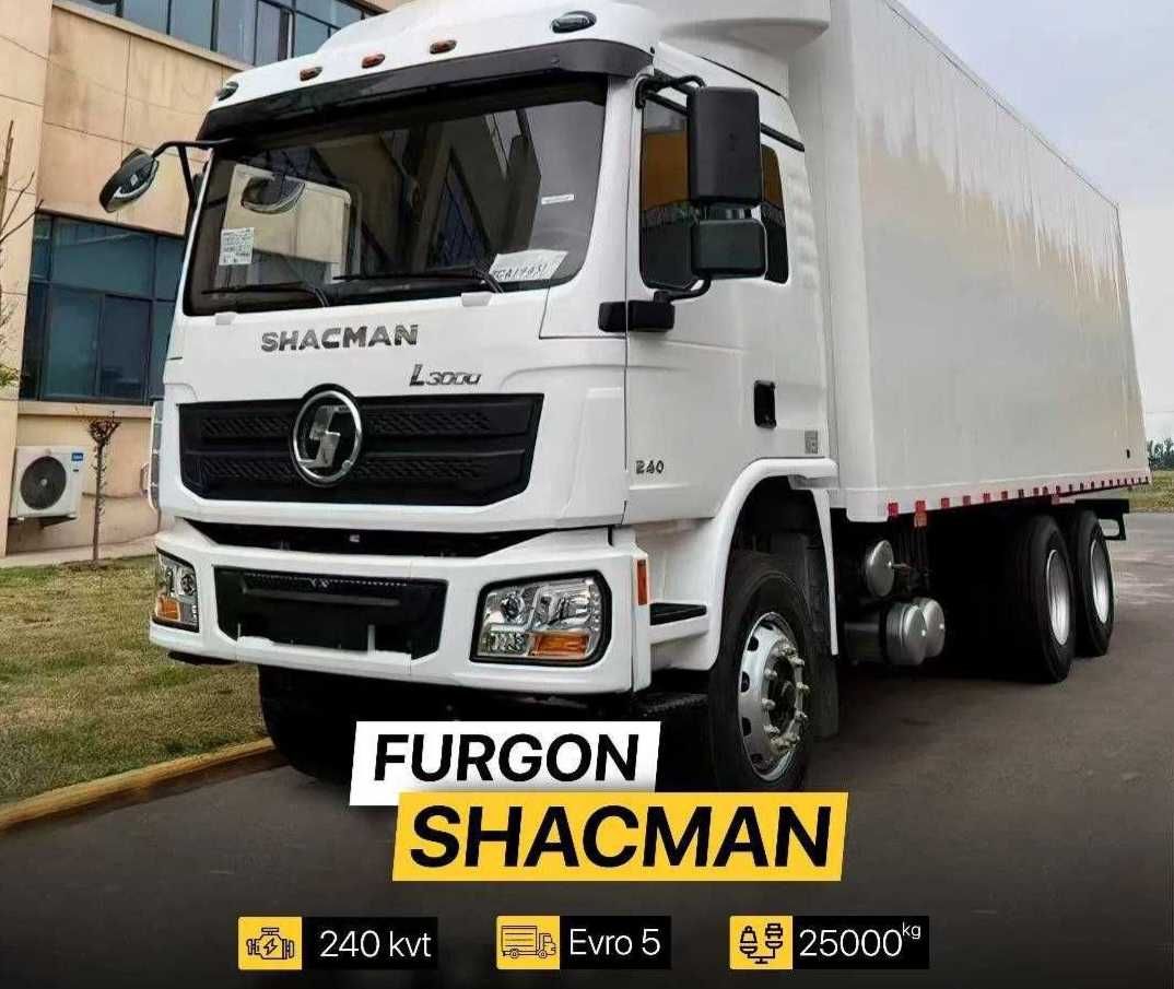 SHACMAN L3000 Фургон, грузовик, 7,5-9 метр CIP Ташкент