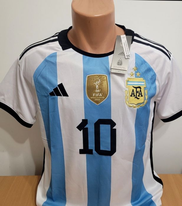 Tricou fotbal de copii Messi Argentina compleu cu pantaloni