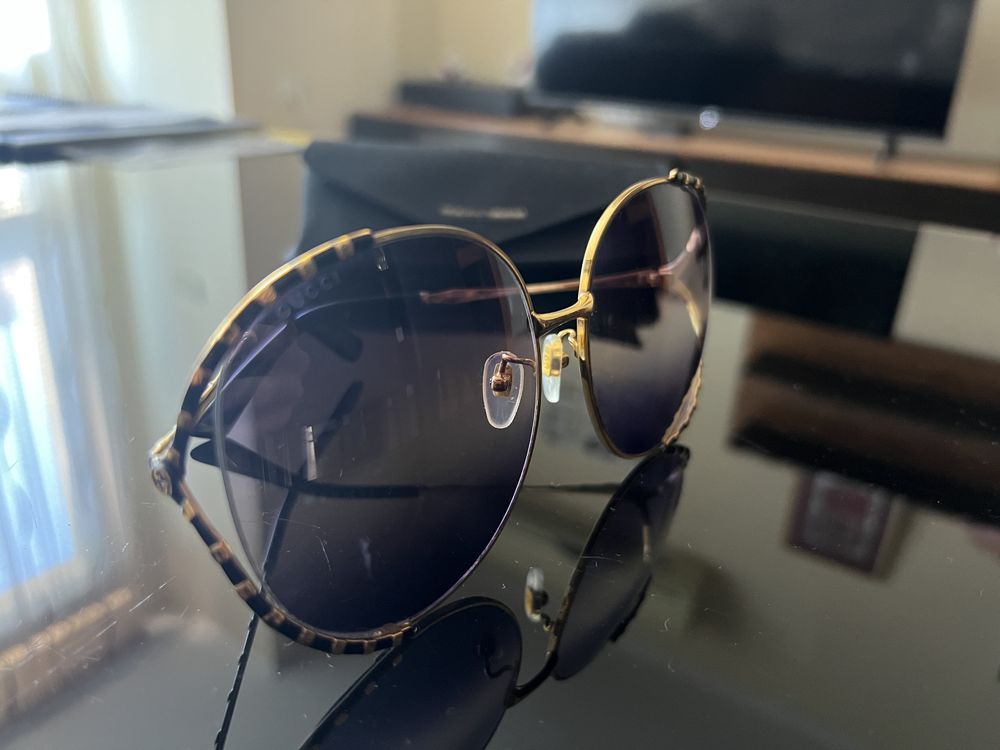 GUCCI Дамски слънчеви очила GG0595S/001 Оригинални!