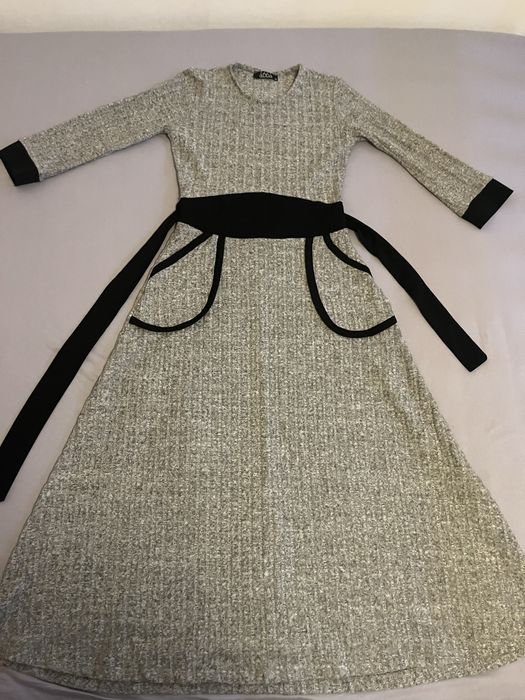 Roghie tricotata gri M