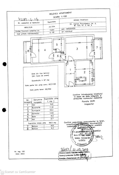 Apartament în cartierul CFR, la câțiva pași de Dâmbovița Mall