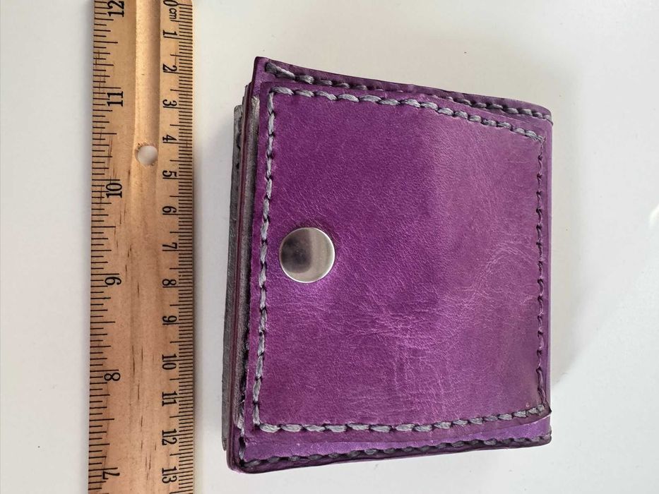 Portofel handmade din piele naturală