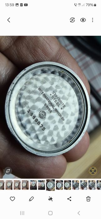 Ultim pret..IWC Schauffhausen cal 89, anii "50