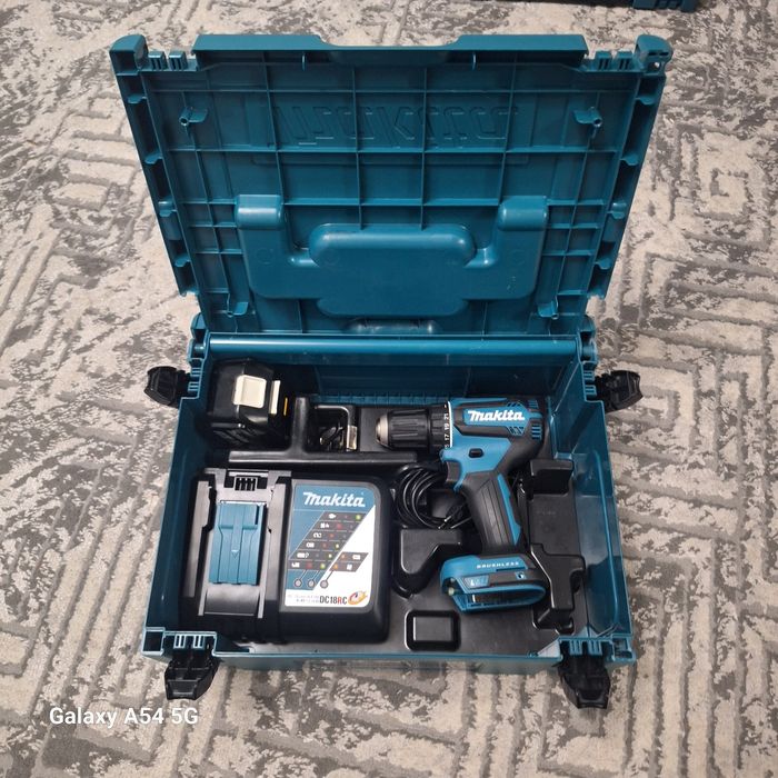 Аккумуляторный шуруповёрт Makita в кейсе — мощь и удобство в одном