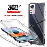 Прозрачен 360 Градуса Кейс за Xiaomi 12 / 12 Pro / 12X Супер Защита