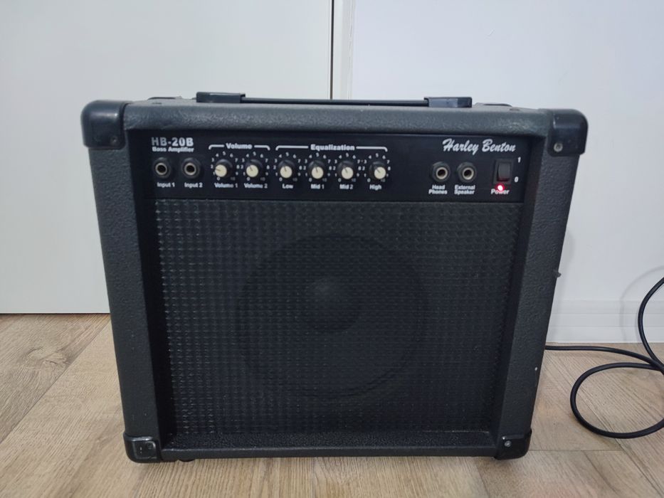 Amplificator chitara Harley Benton HB 20B Bass amplifier equalization
