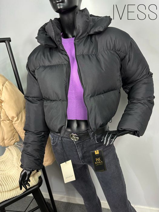 Дамско късо  зимно яке