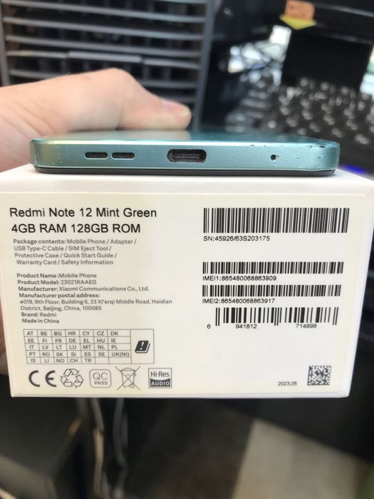 Redmi note 12 4+128