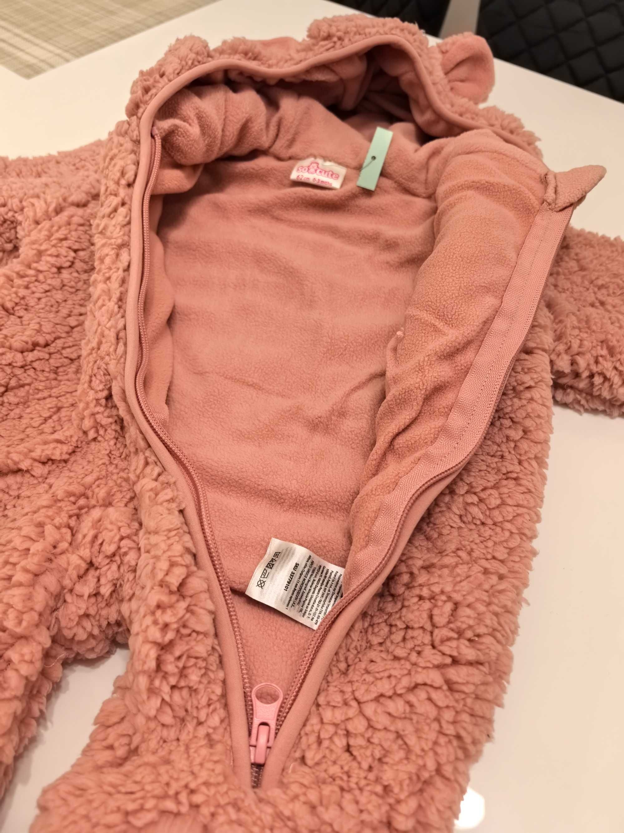 Бебешки плюшен космонавт с качулка и ушички So cute cosy