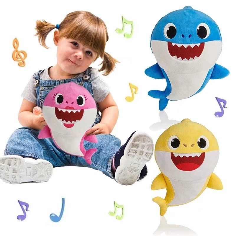 Мягкая и поющая игрушка baby shark