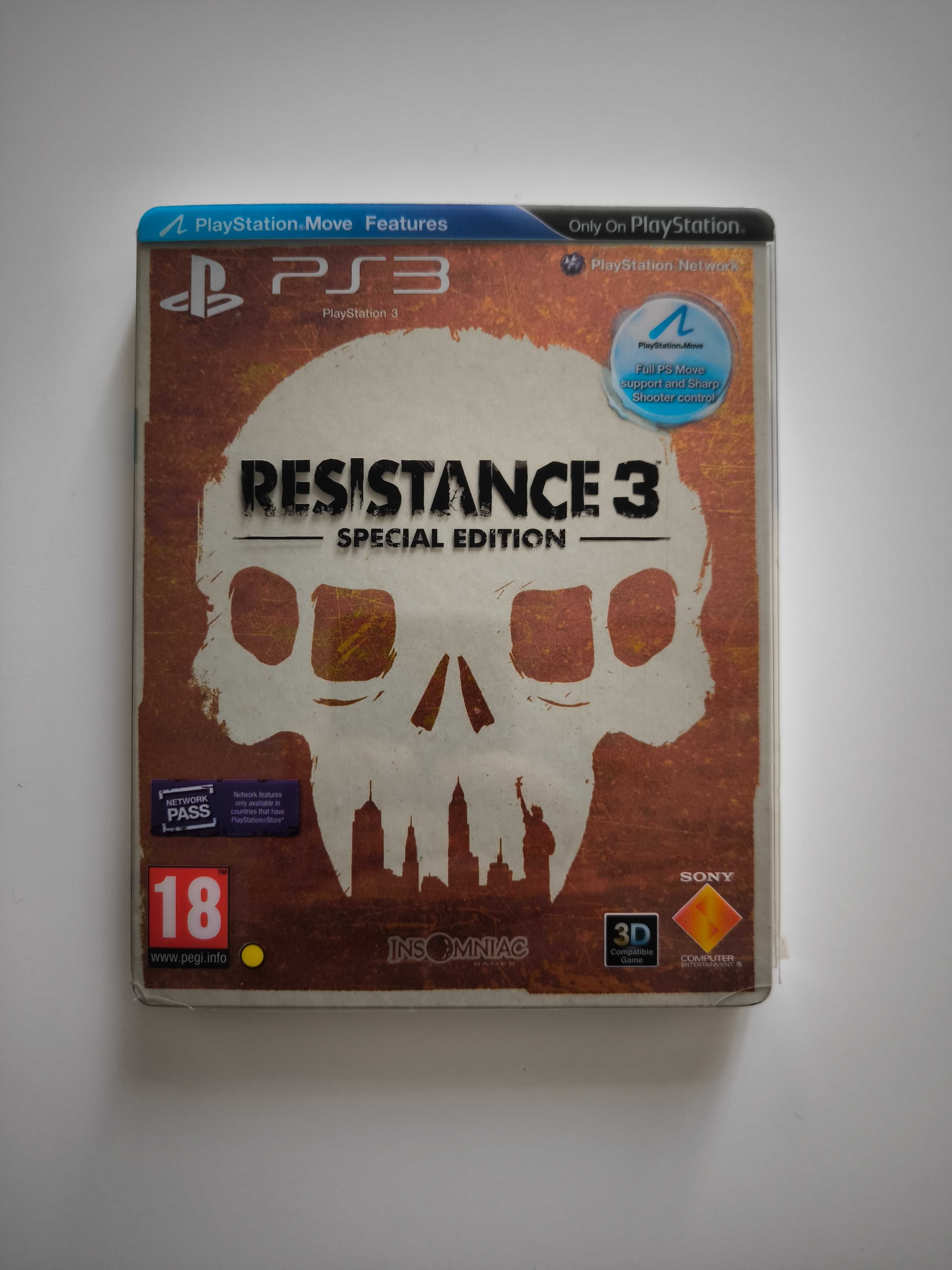 Resistance 3 Special Edition Steelbook  PS3 Playstation 3 ПС3